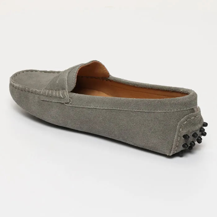THANDIE mocassins classiques gris
