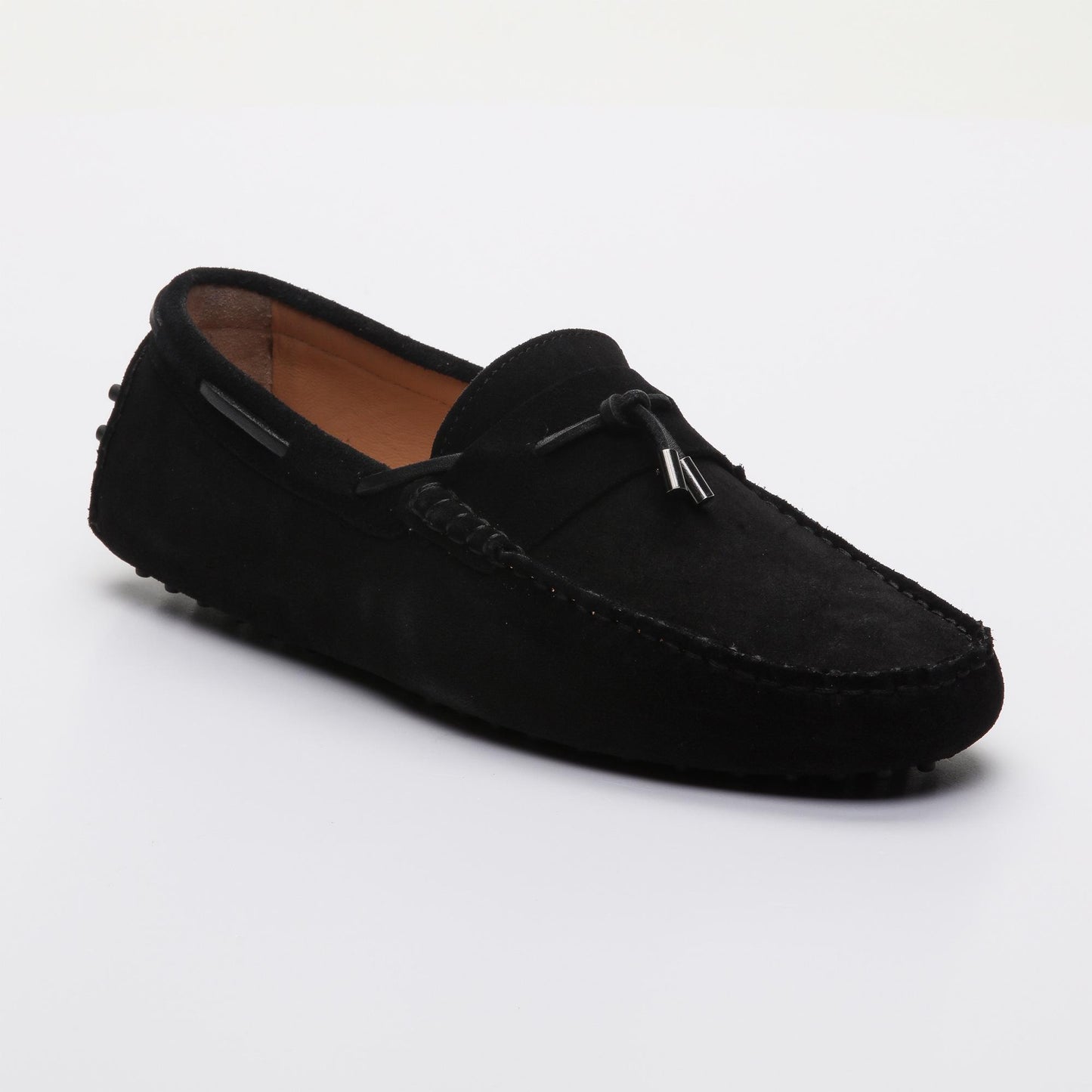 CLAYTON mocassins à lacets noir