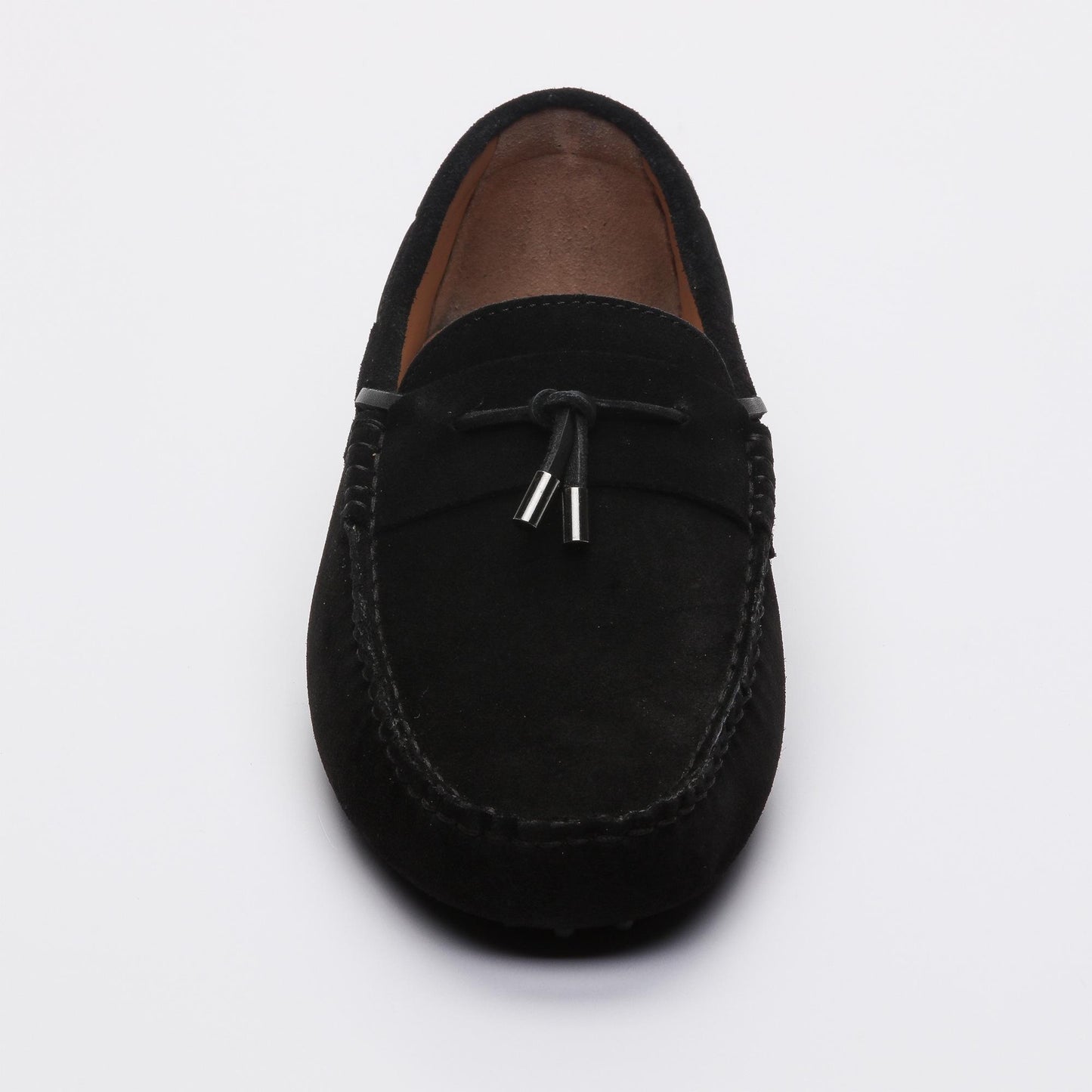 CLAYTON mocassins à lacets noir