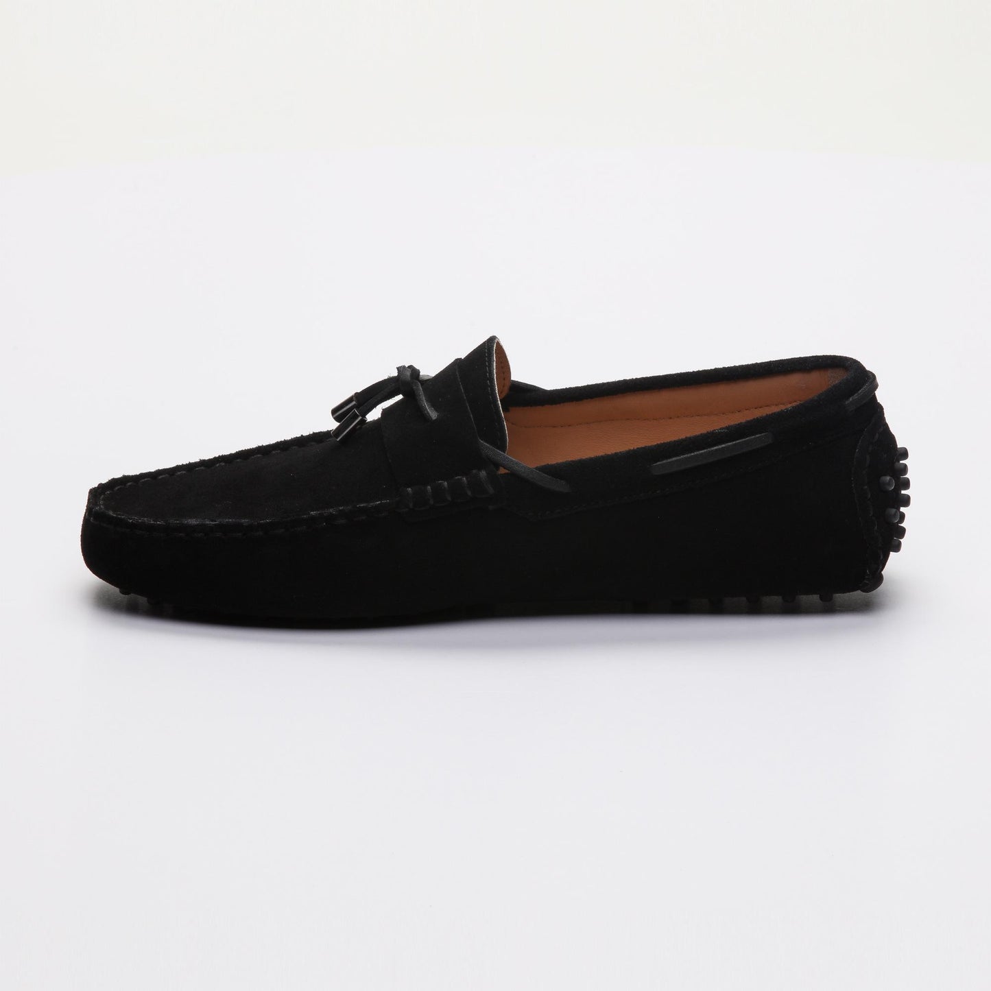CLAYTON mocassins à lacets noir