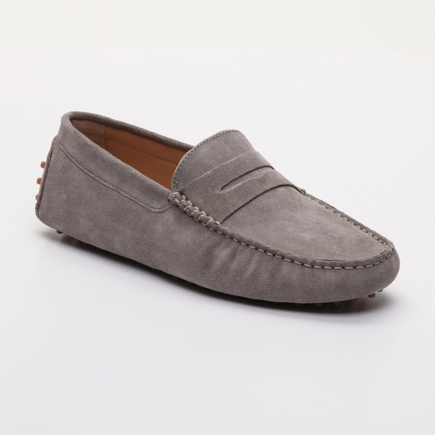 COLE mocassins classiques gris clair