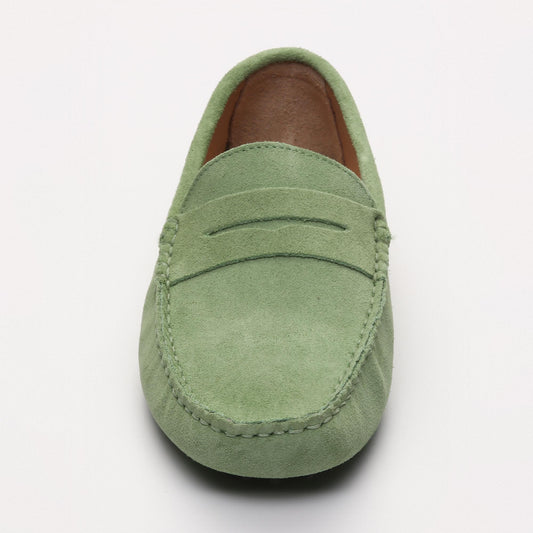 COLE mocassins classiques vert clair