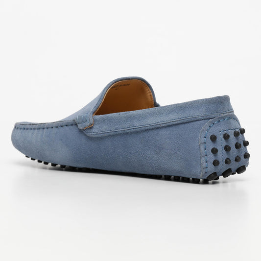 COLIN mocassins classiques bleu denim
