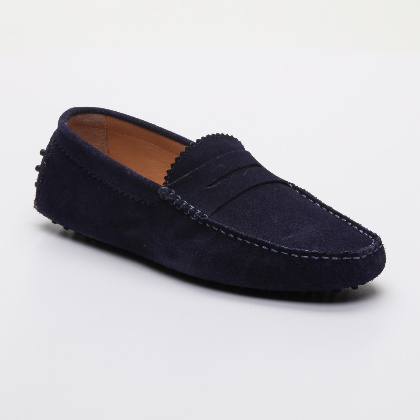 DENNIS mocassins classiques marine