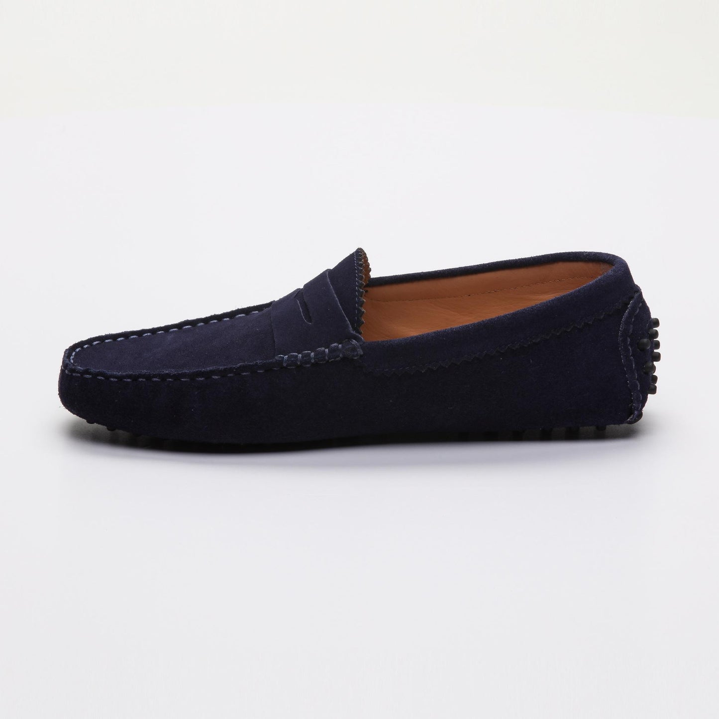 DENNIS mocassins classiques marine