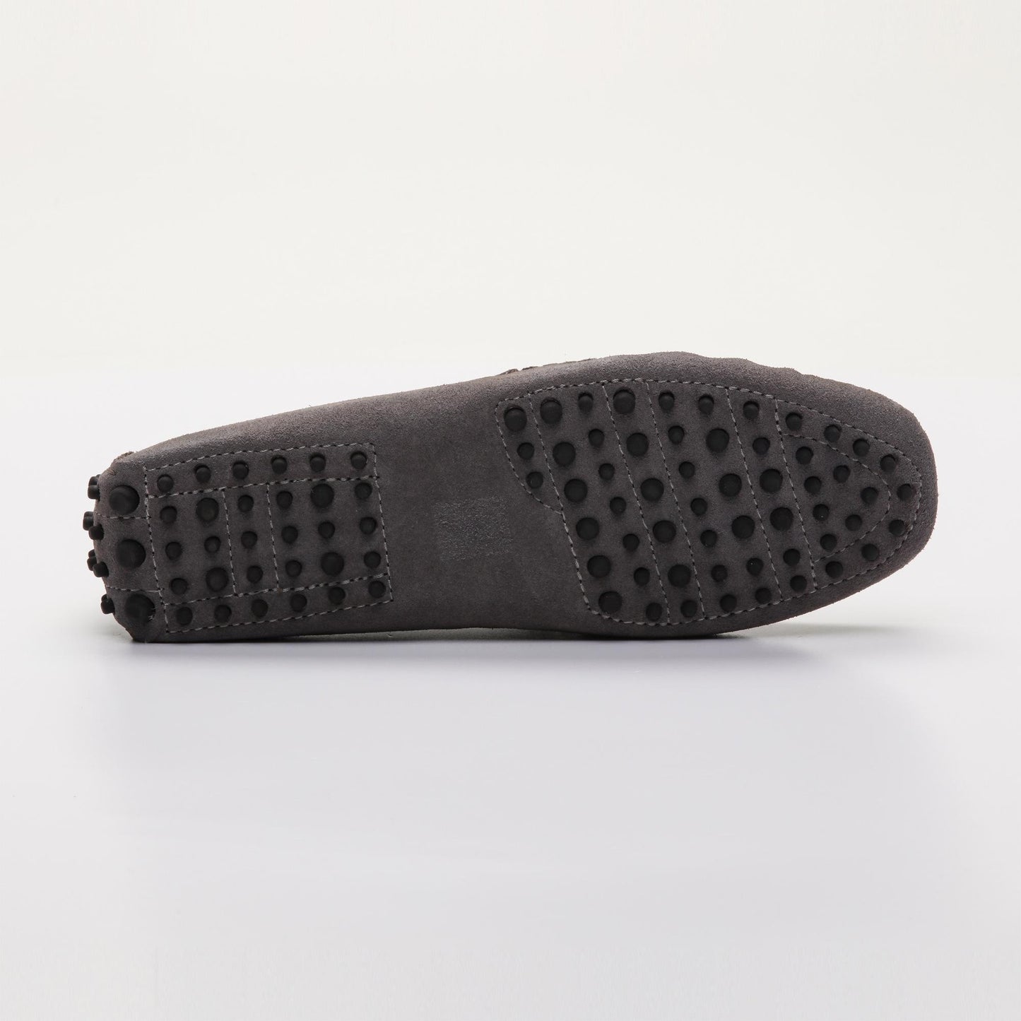 DRAKE mocassins classiques gris foncé et fushia