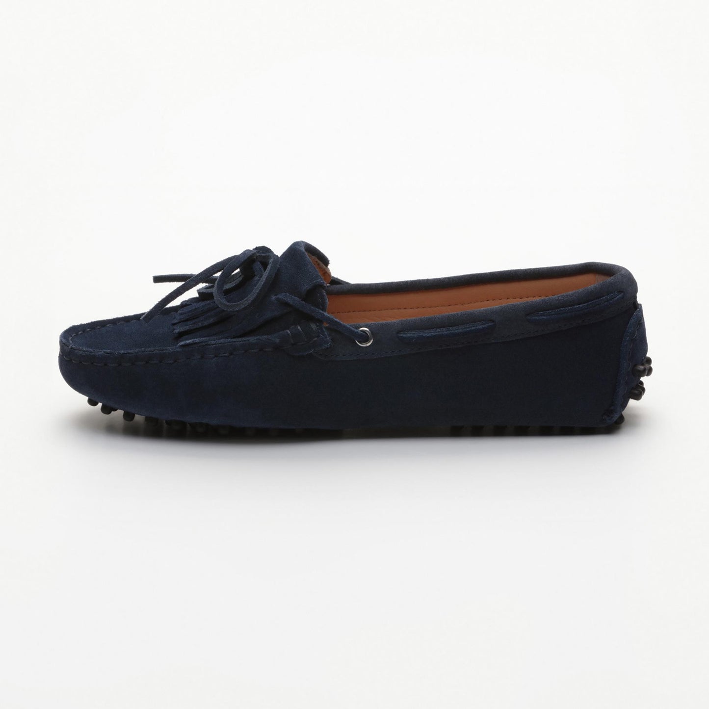 EMMA mocassins à lacets bleu sargasso