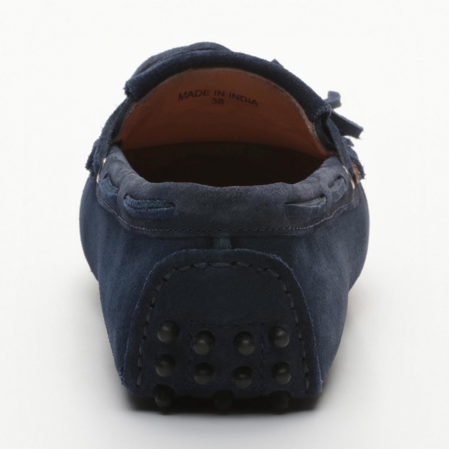 EMMA mocassins à lacets bleu sargasso
