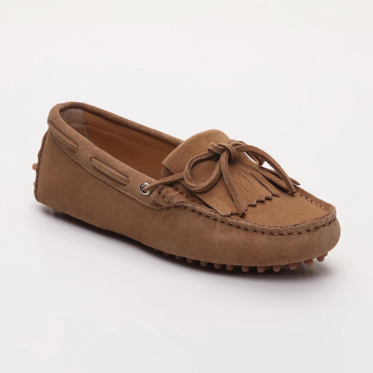 EMMA mocassins à lacets creme
