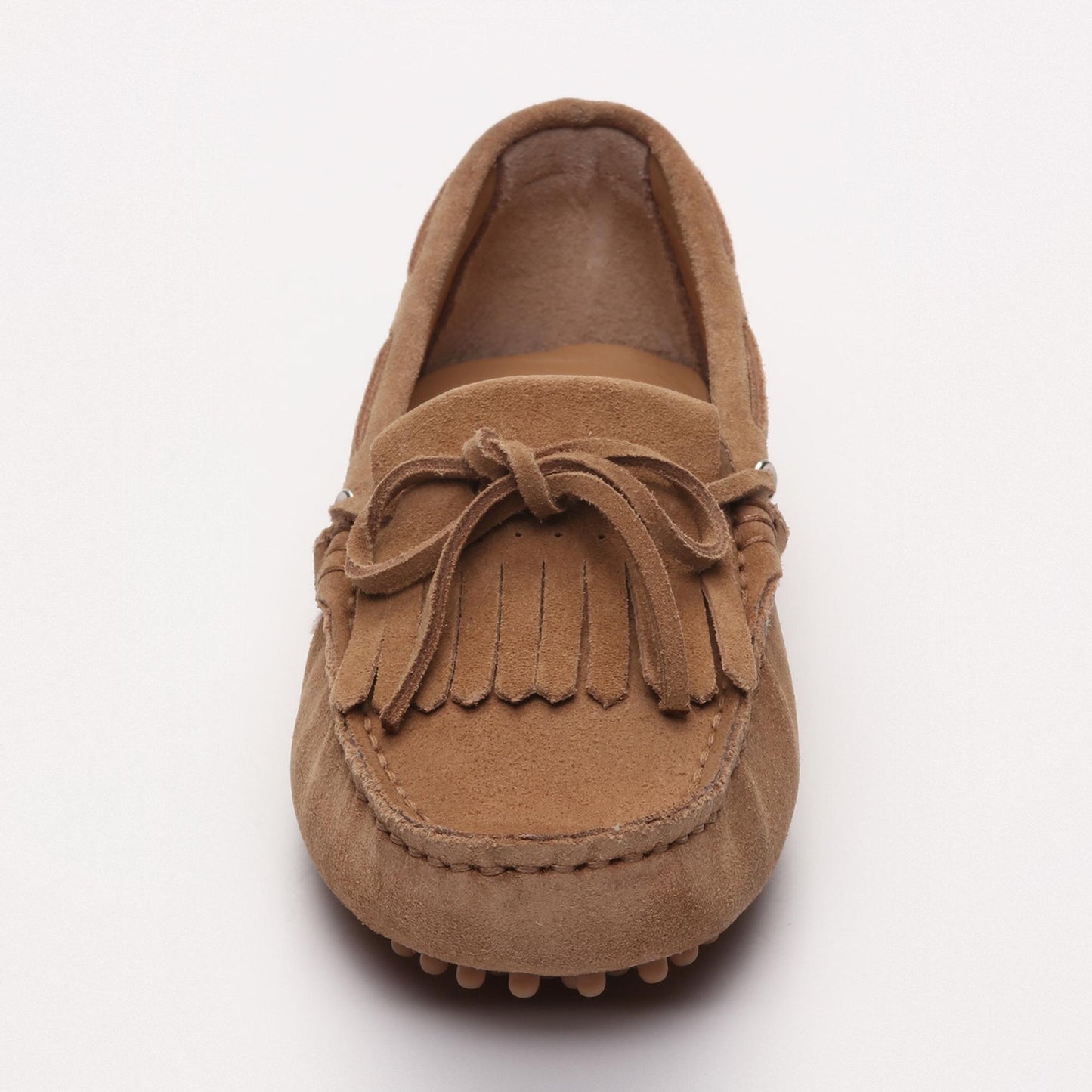 EMMA mocassins à lacets creme
