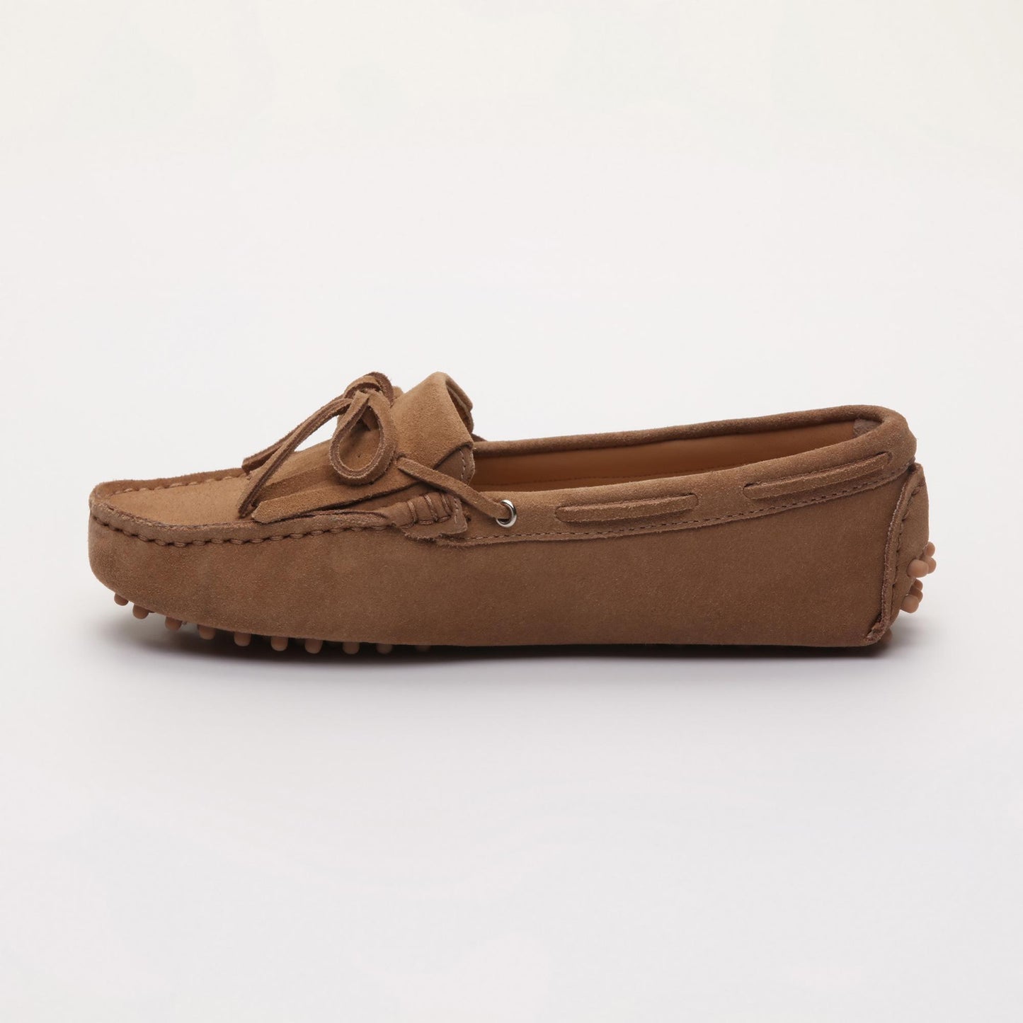 EMMA mocassins à lacets creme