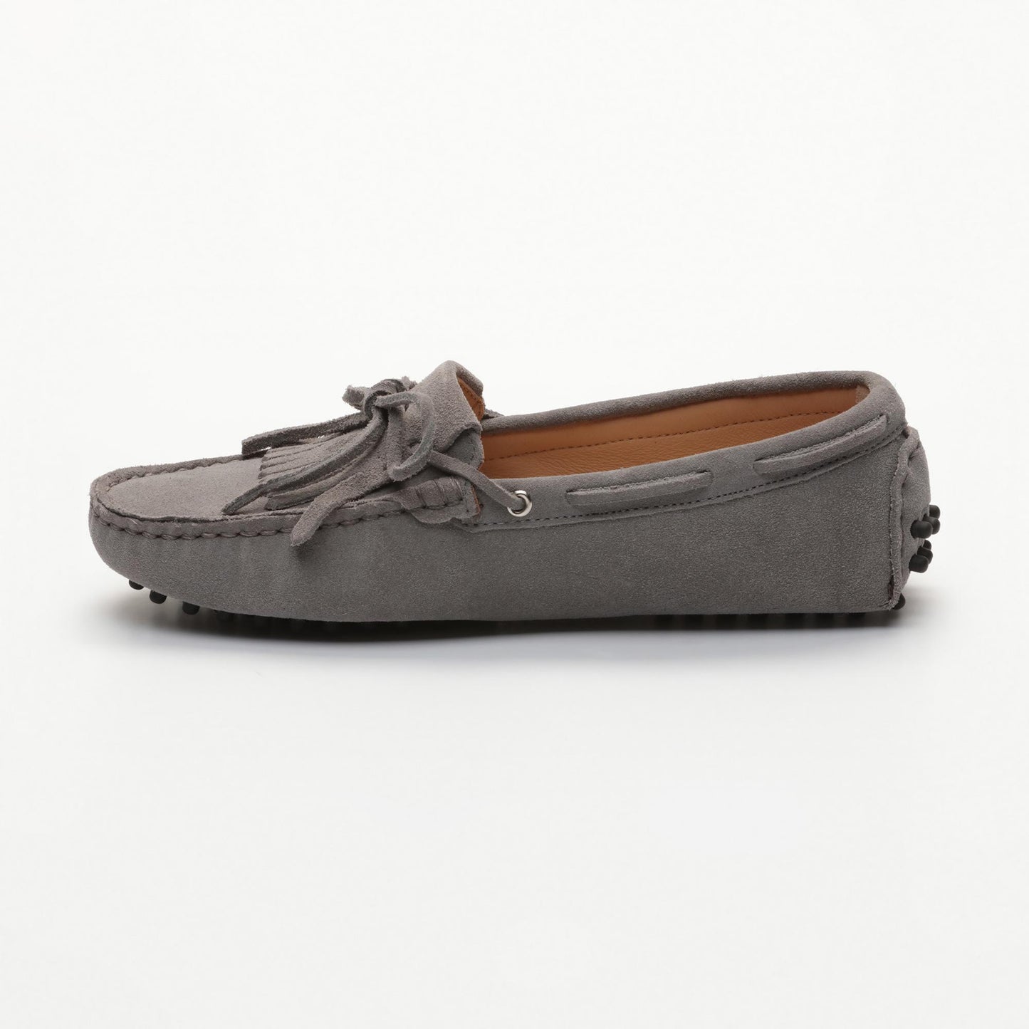 EMMA mocassins à lacets gris