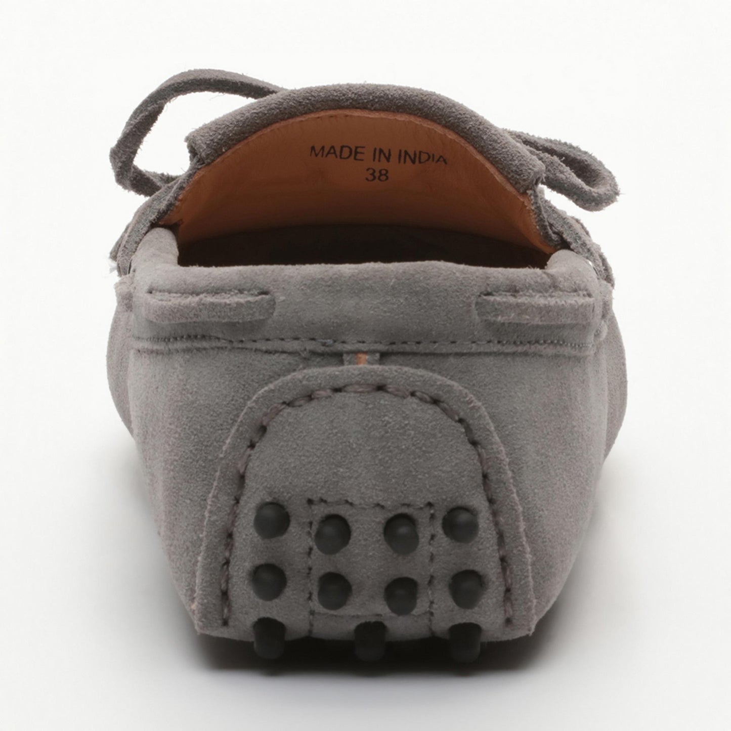 EMMA mocassins à lacets gris
