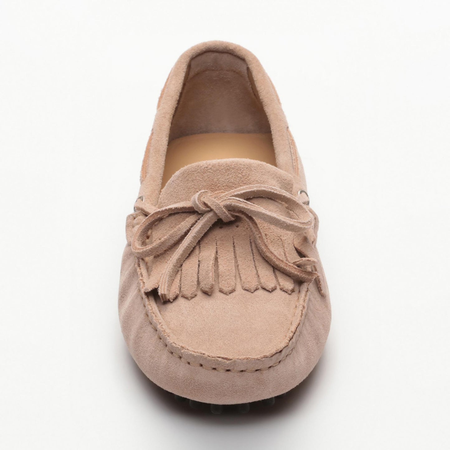 EMMA mocassins à lacets vieux rose
