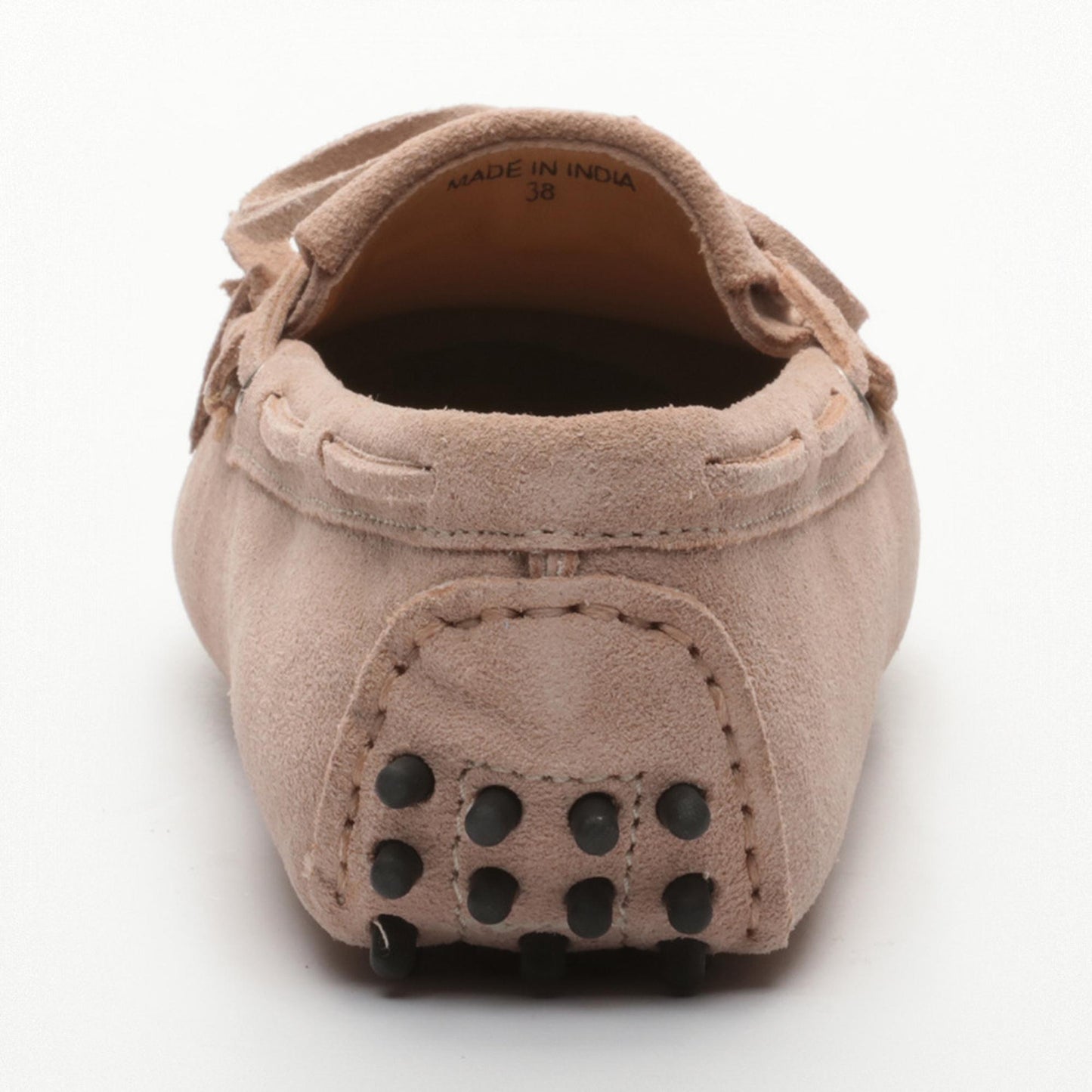 EMMA mocassins à lacets vieux rose