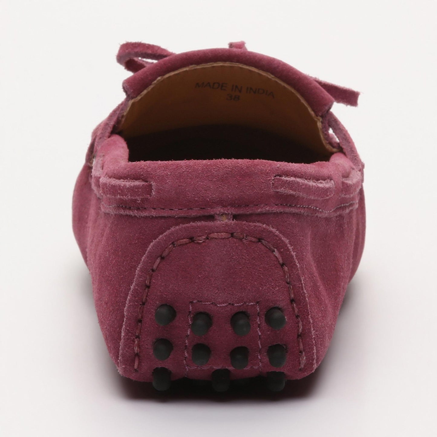 EMMA mocassins à lacets violet