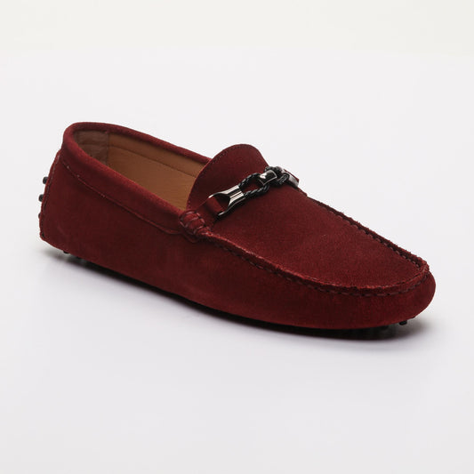 JACE mocassins fantaisies bordeaux
