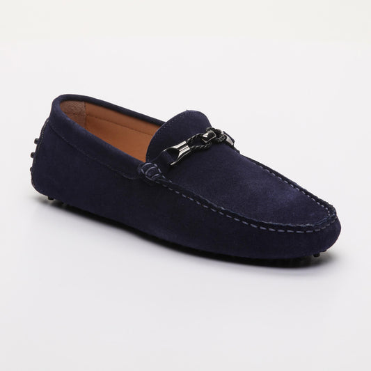 JACE mocassins fantaisies marine