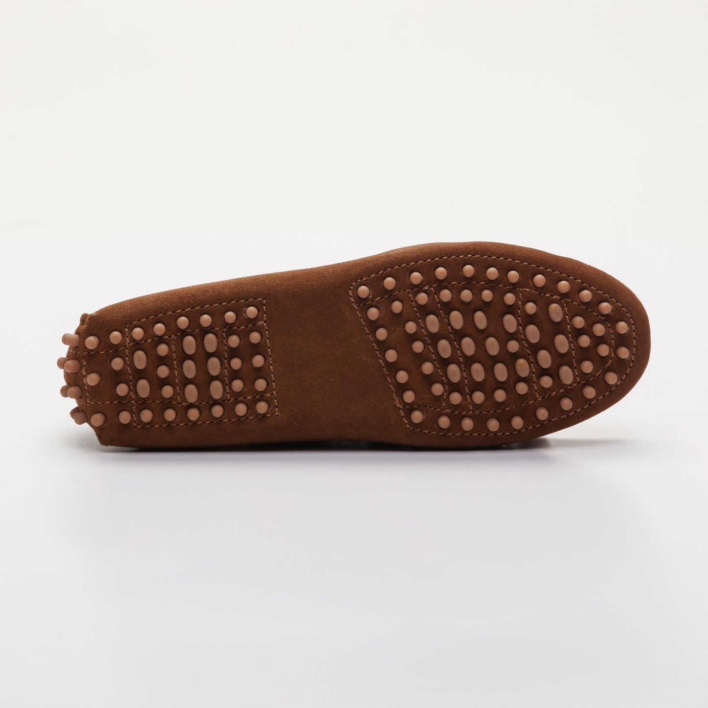 JANUARY mocassins à pompons camel