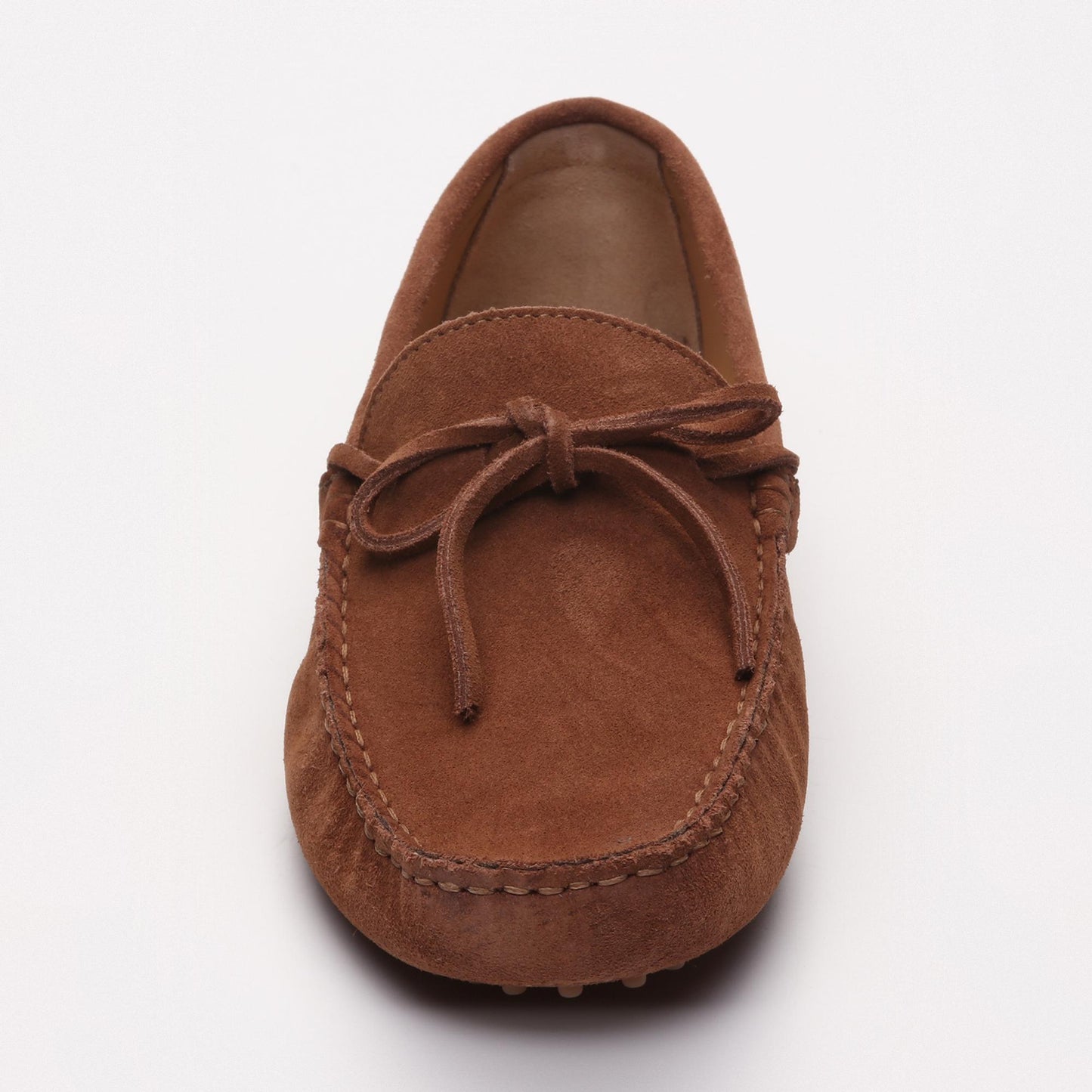 JOHNNY mocassins à lacets caroube