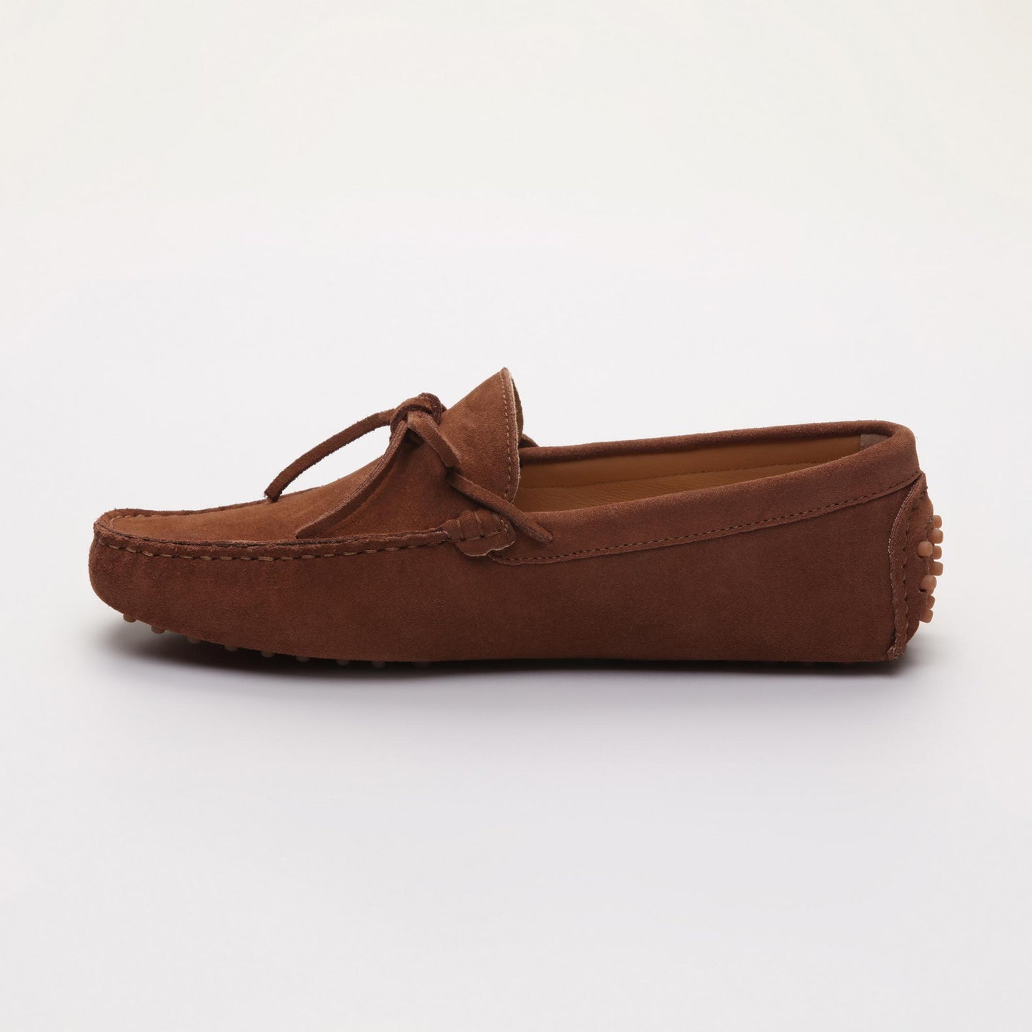 JOHNNY mocassins à lacets caroube
