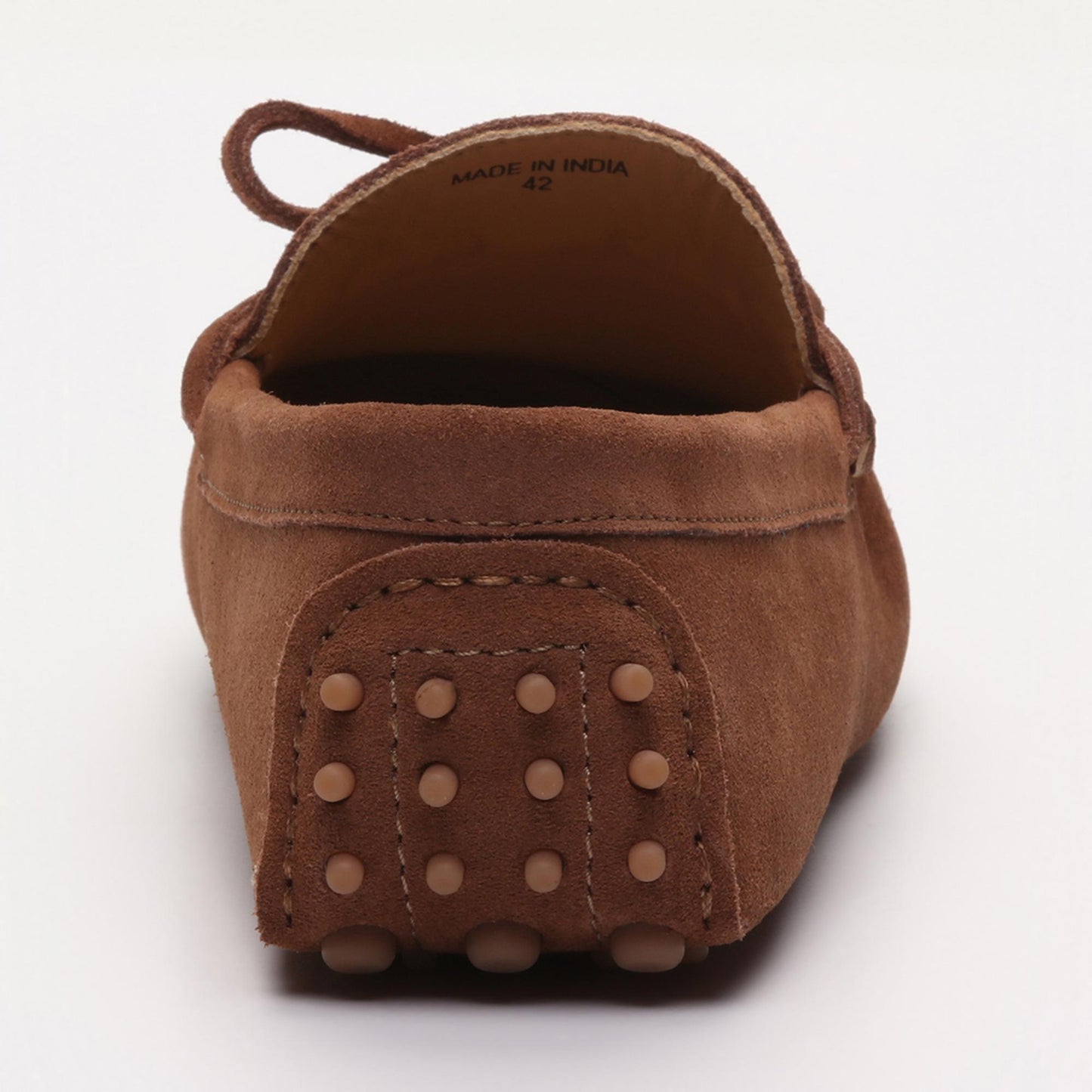JOHNNY mocassins à lacets caroube