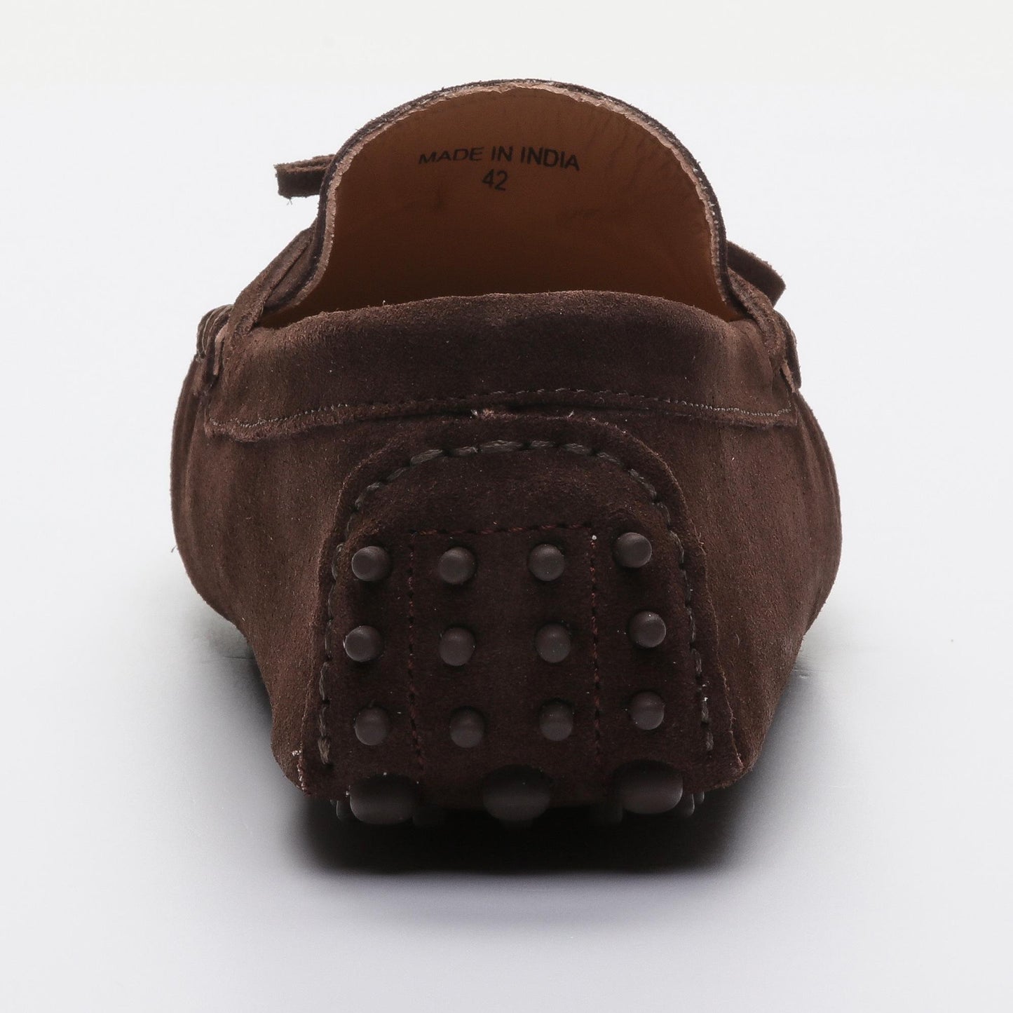 JOHNNY mocassins à lacets chocolat
