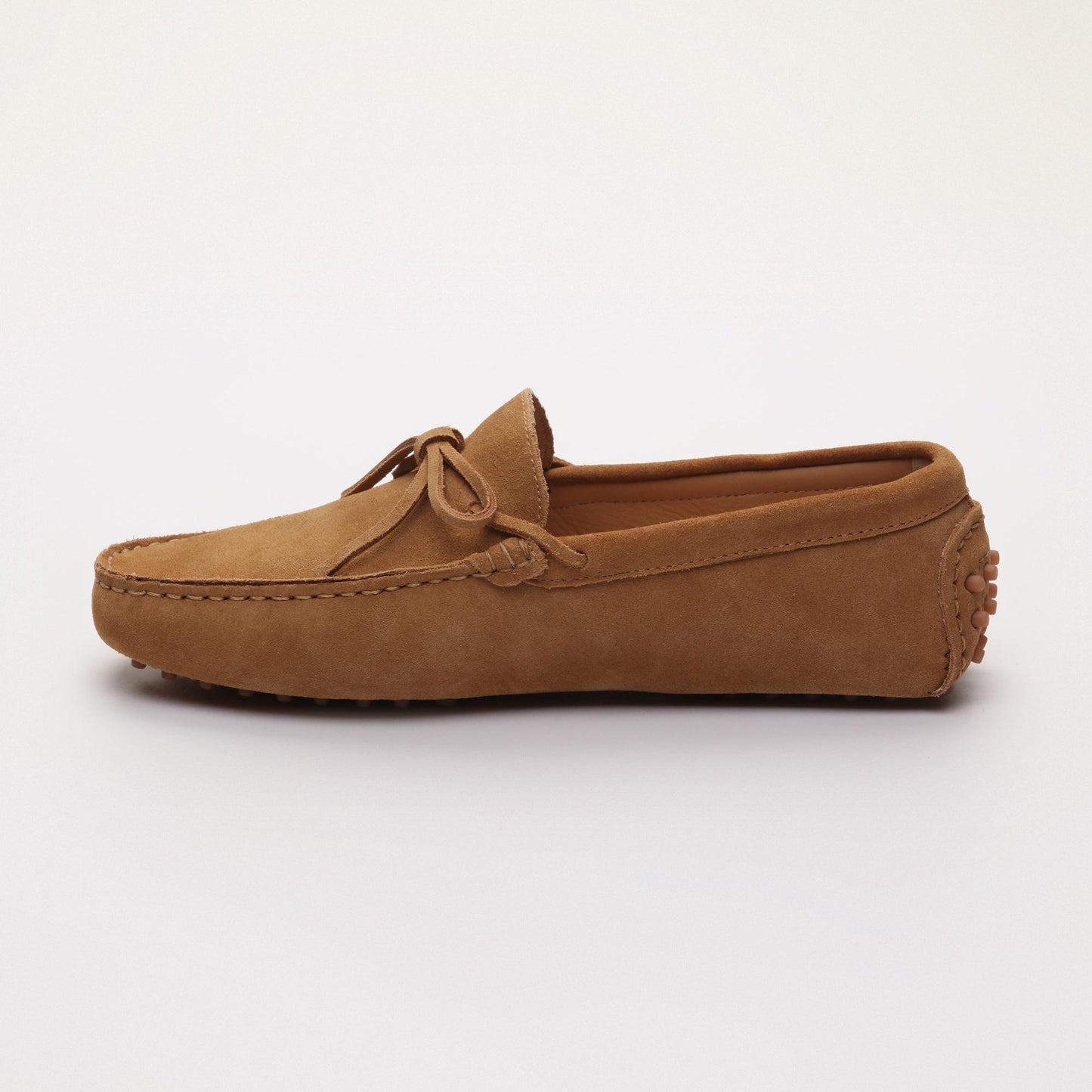 JOHNNY mocassins à lacets cognac