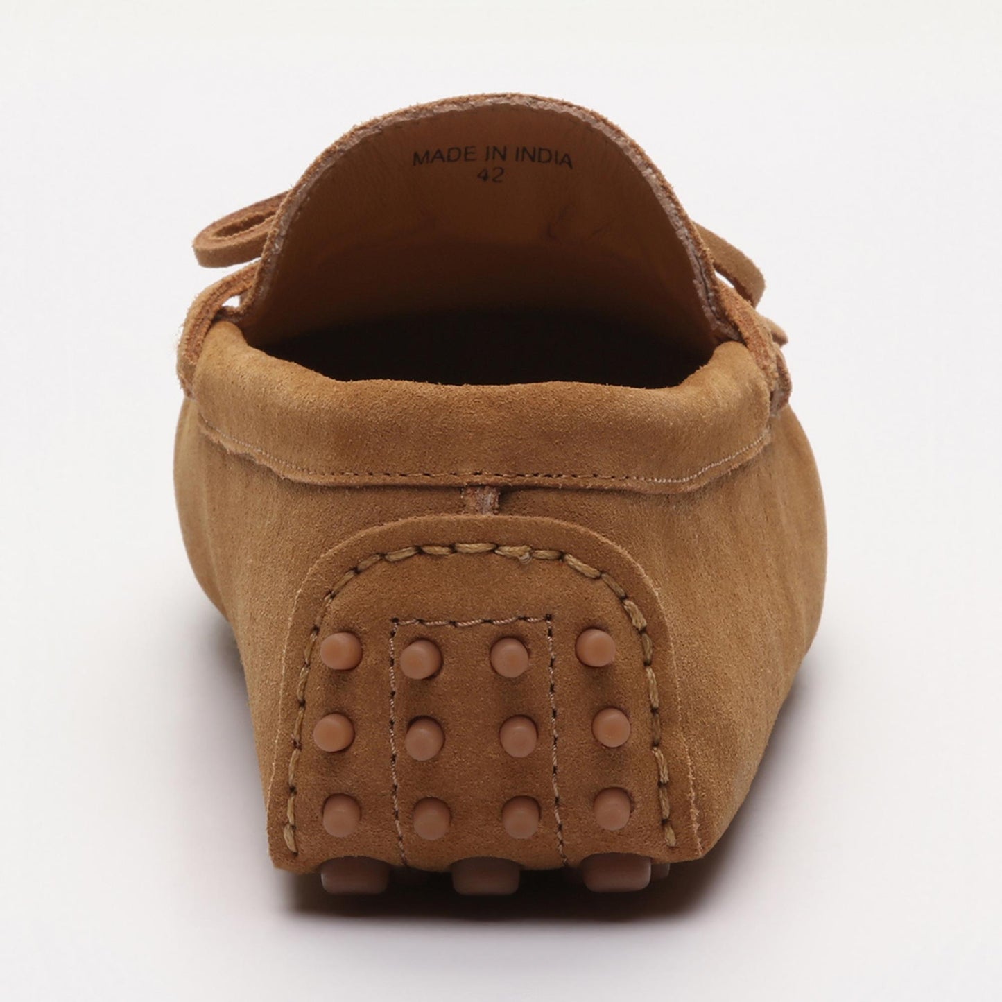JOHNNY mocassins à lacets cognac