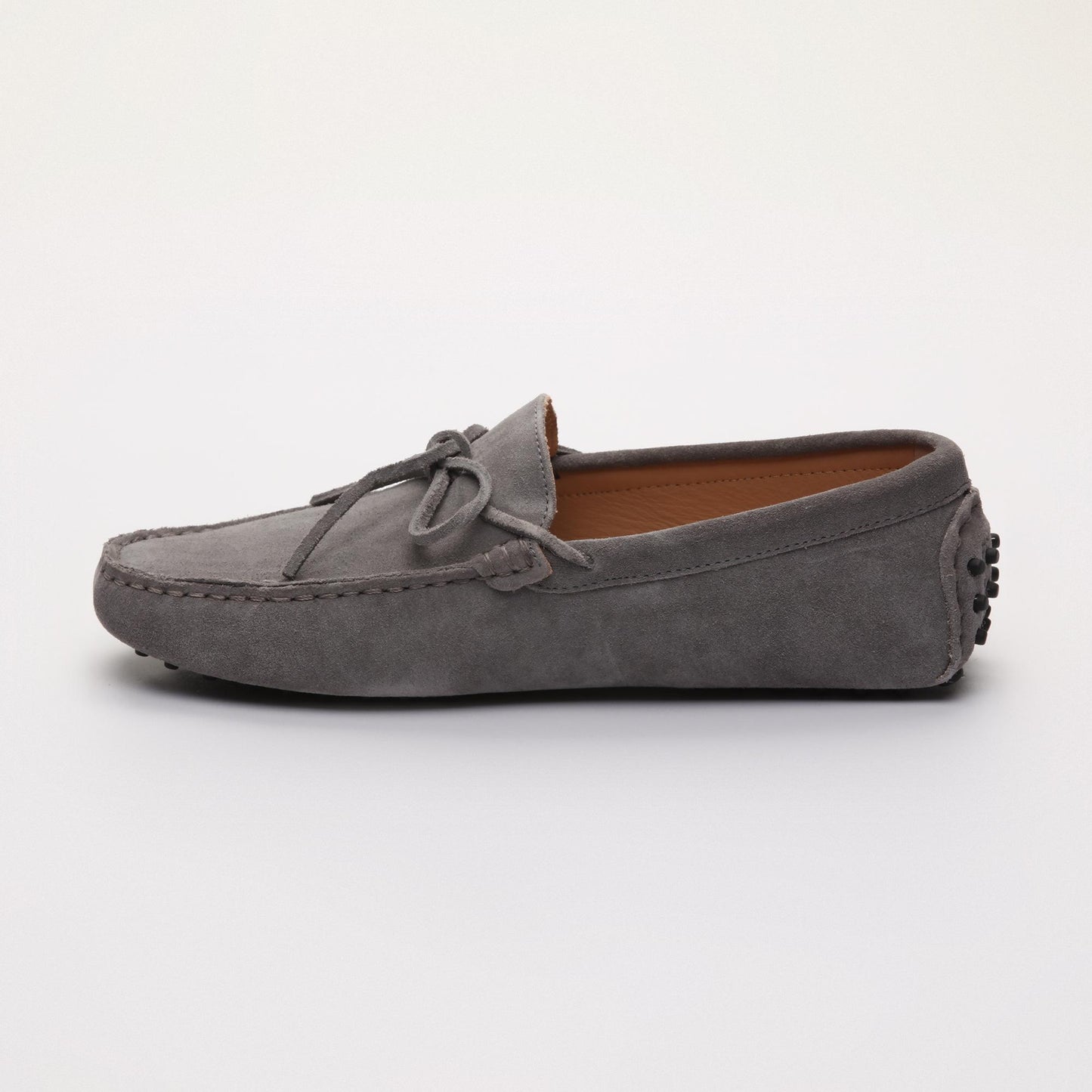 JOHNNY mocassins à lacets gris