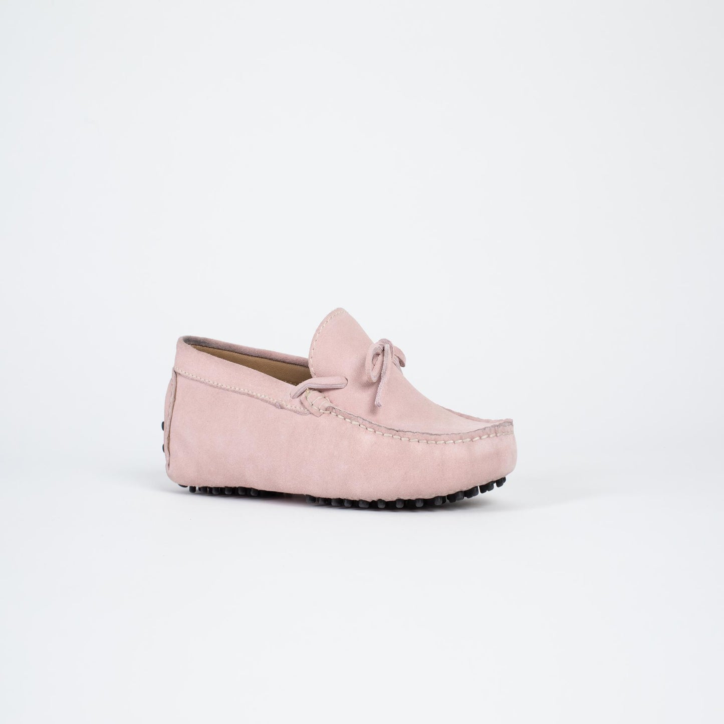 JOHNNY mocassins à lacets poudre