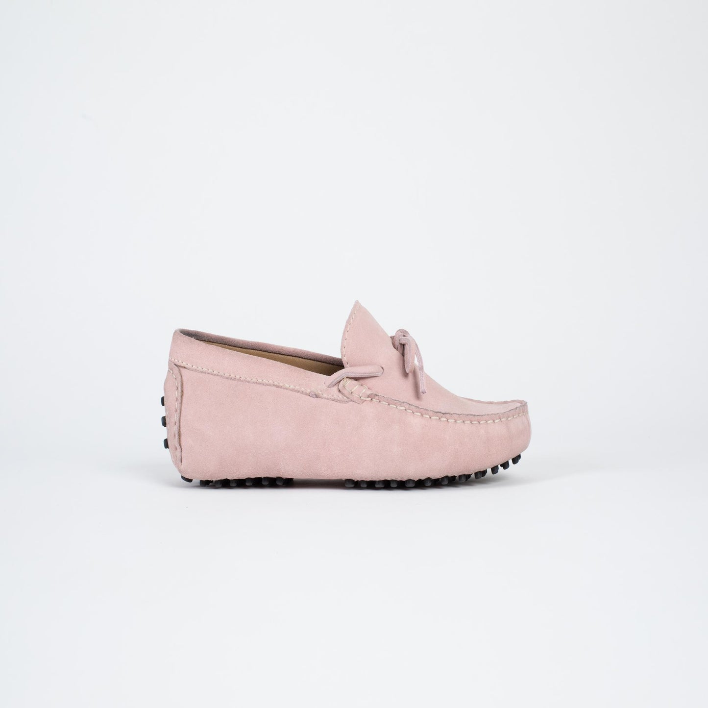 JOHNNY mocassins à lacets poudre