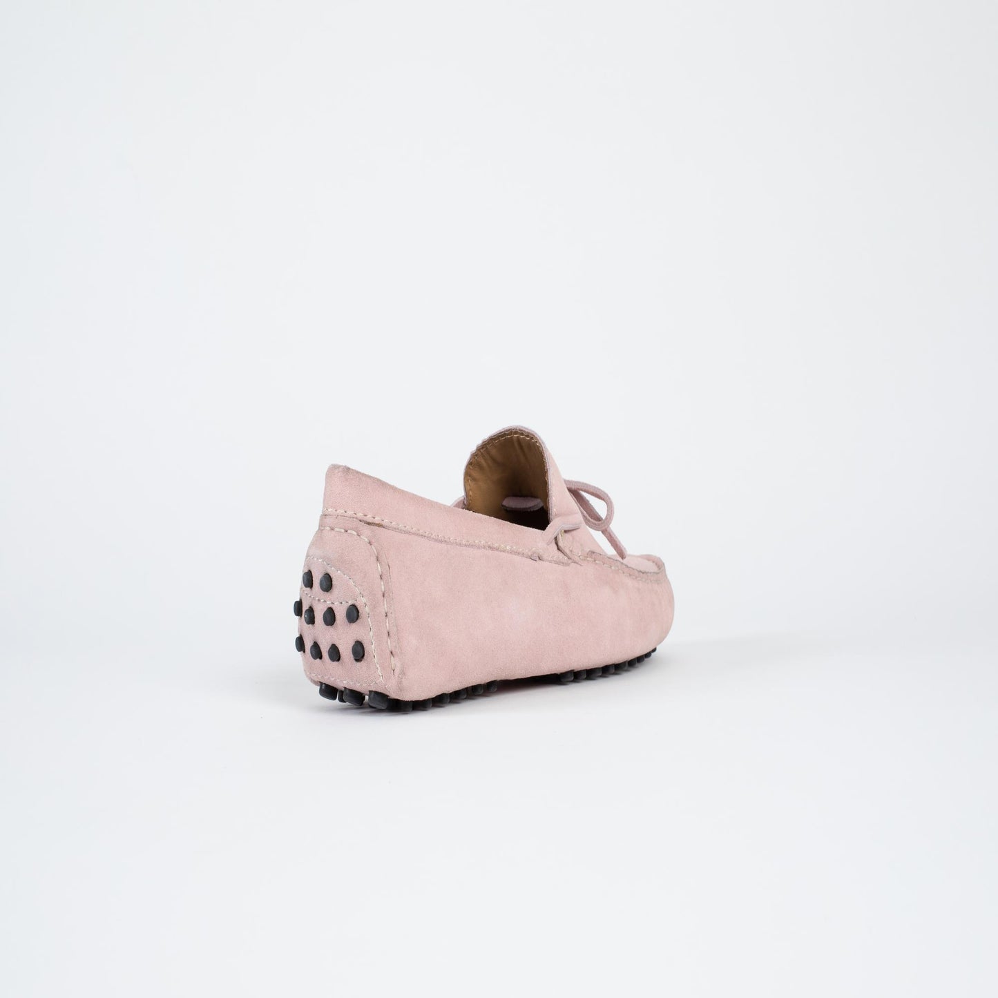 JOHNNY mocassins à lacets poudre