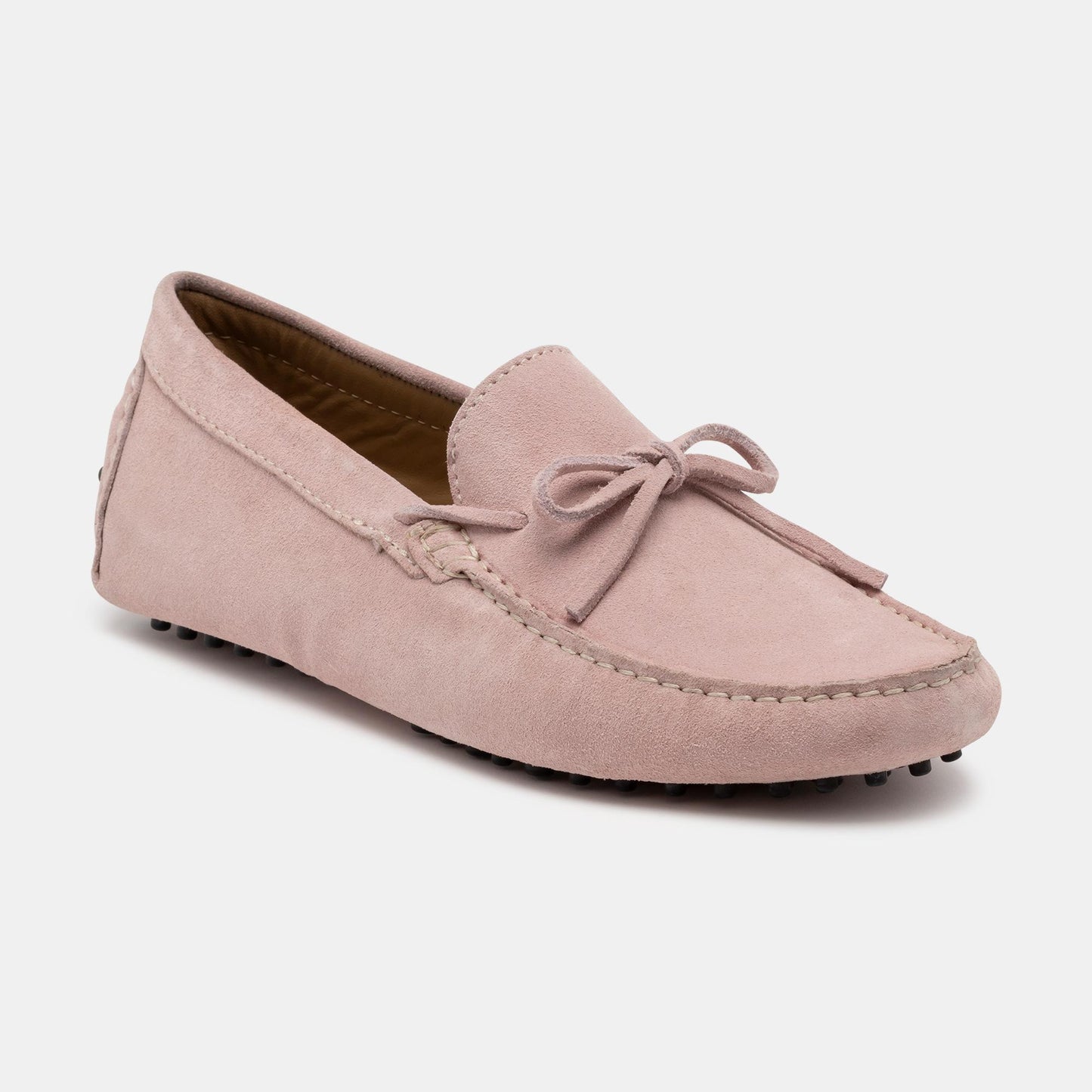 JOHNNY mocassins à lacets poudre