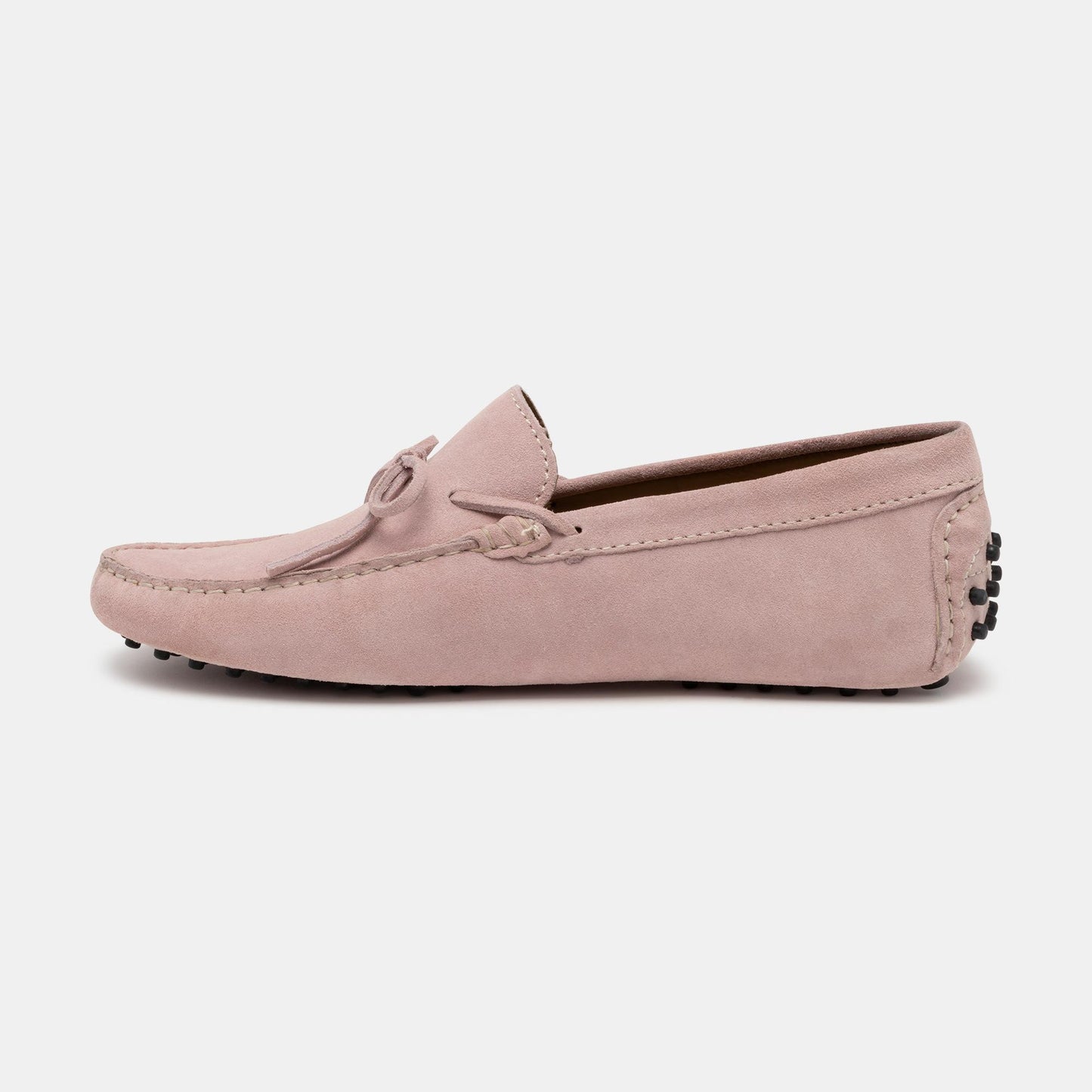 JOHNNY mocassins à lacets poudre