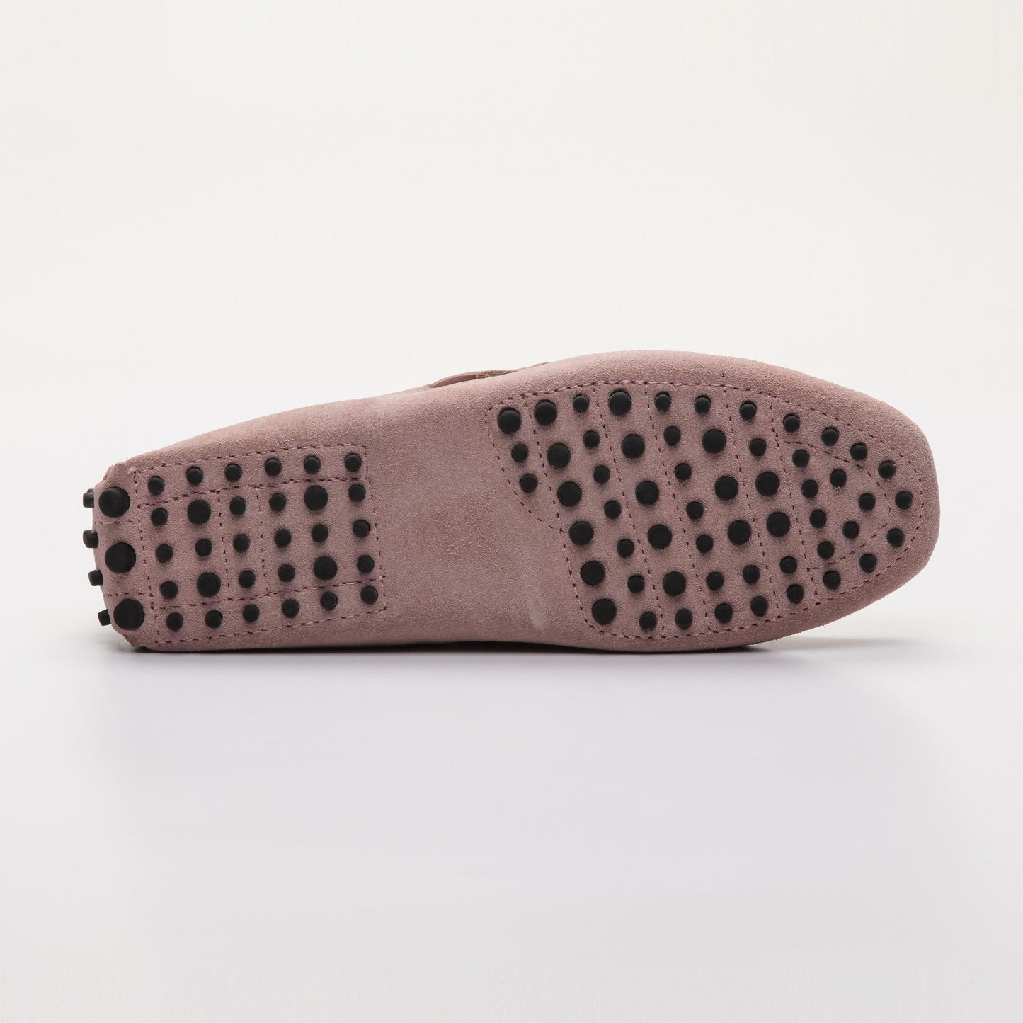 JOHNNY mocassins à lacets rose clair