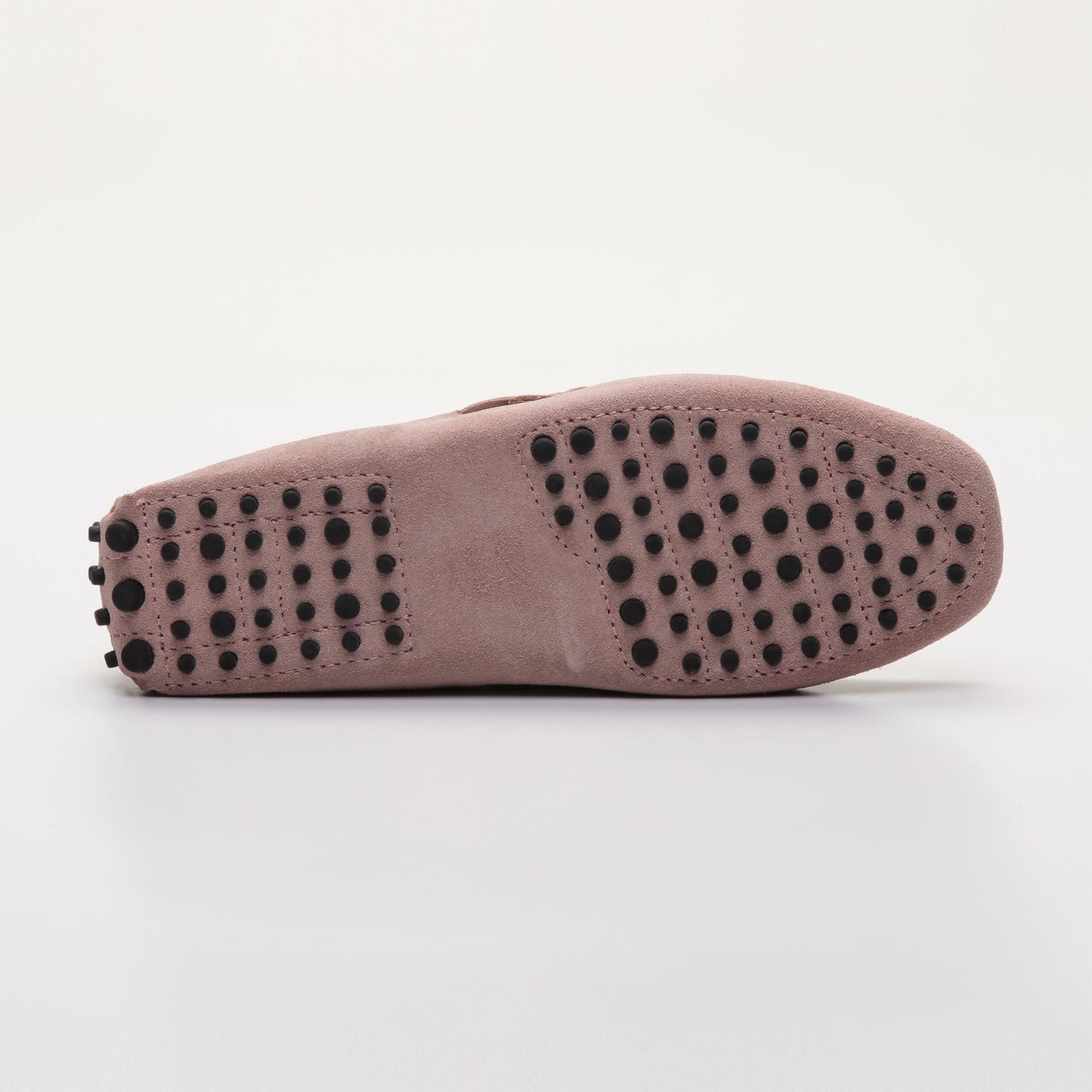 JOHNNY mocassins à lacets rose clair