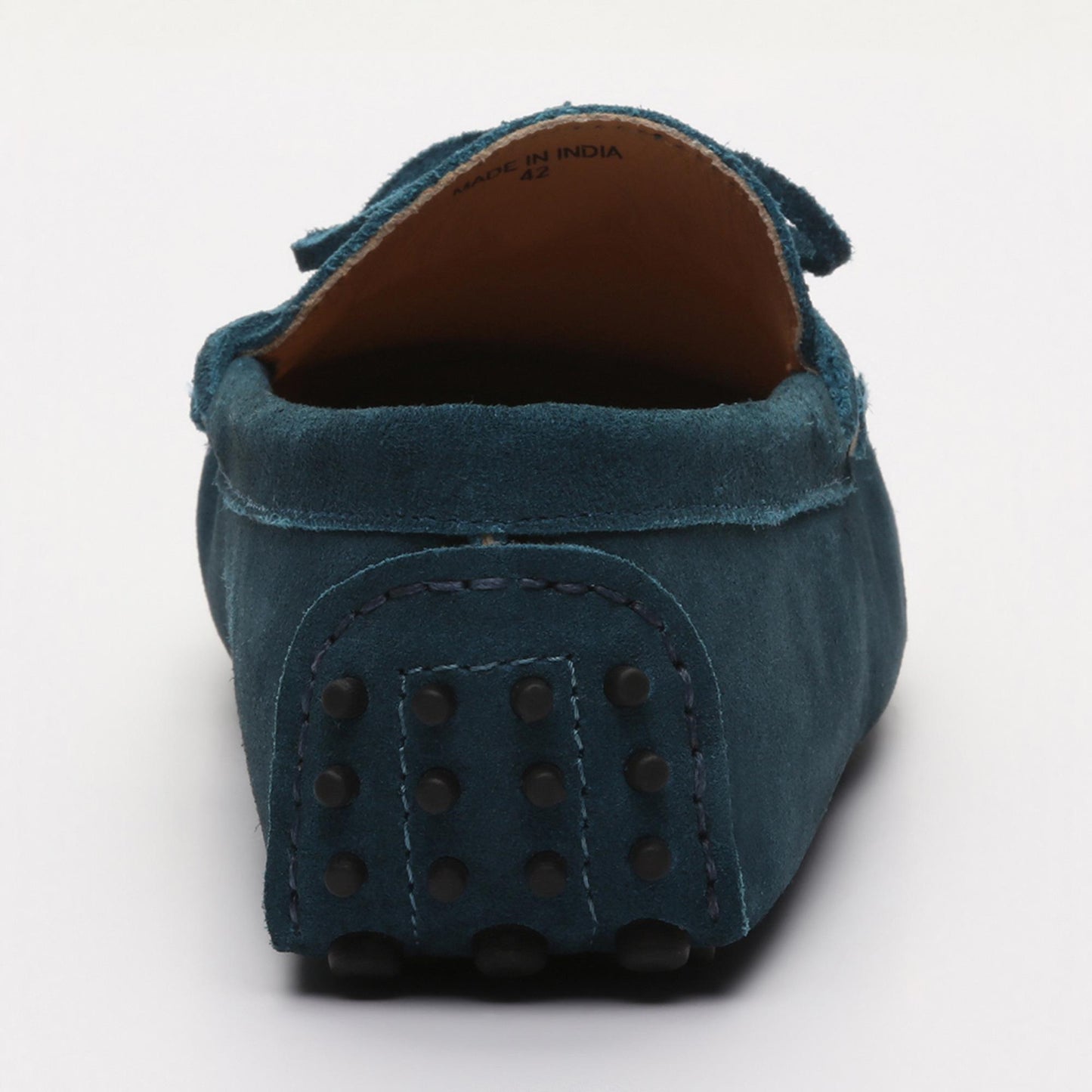 JOHNNY mocassins à lacets turquoise foncé