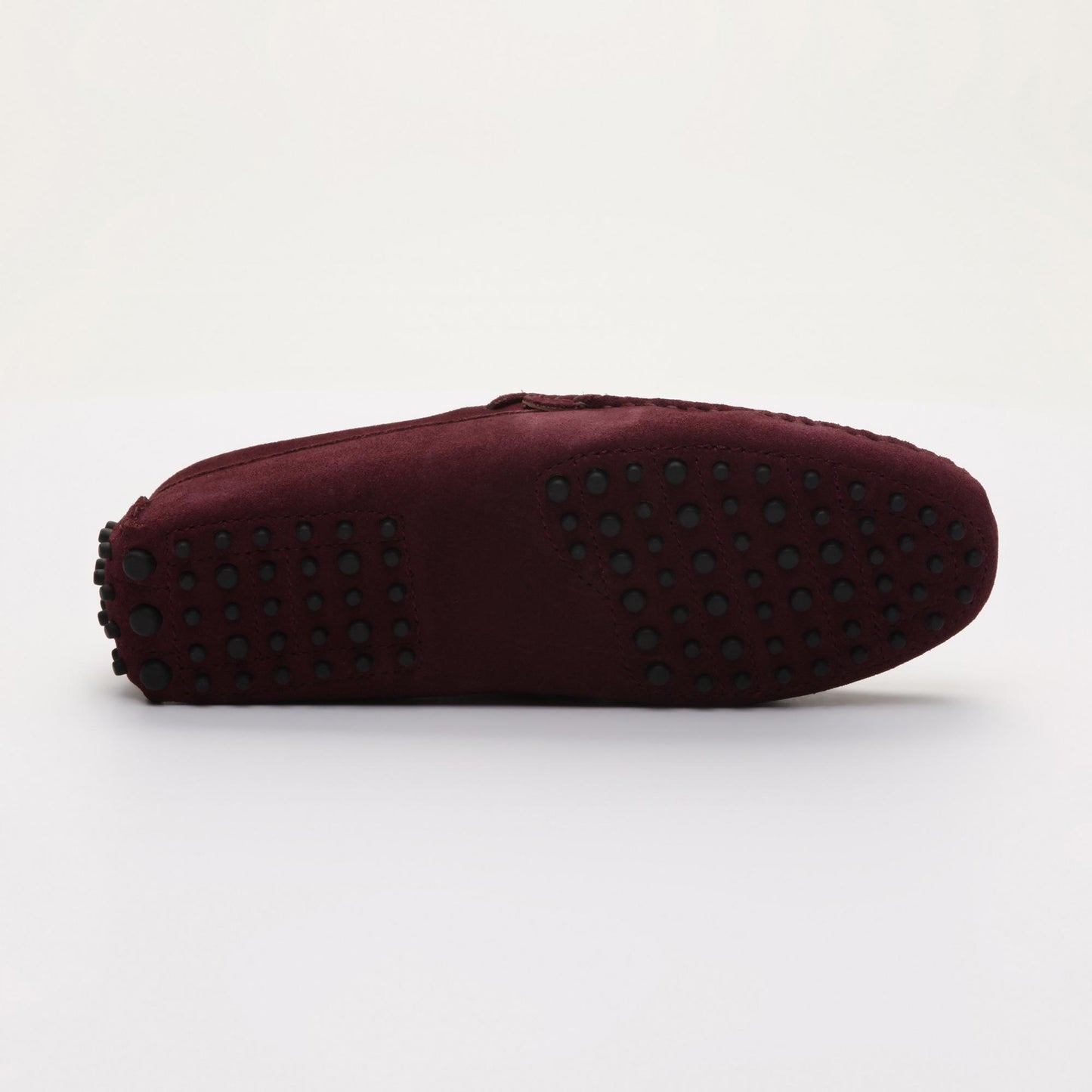 JOHNNY mocassins à lacets violet foncé