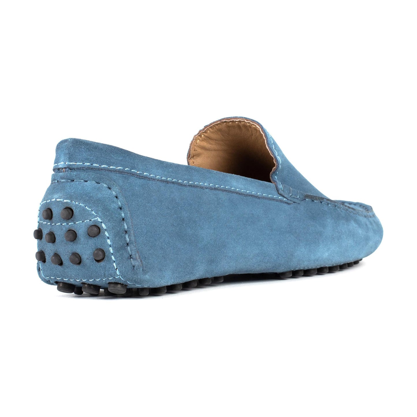 LENNY mocassins classiques gris bleu
