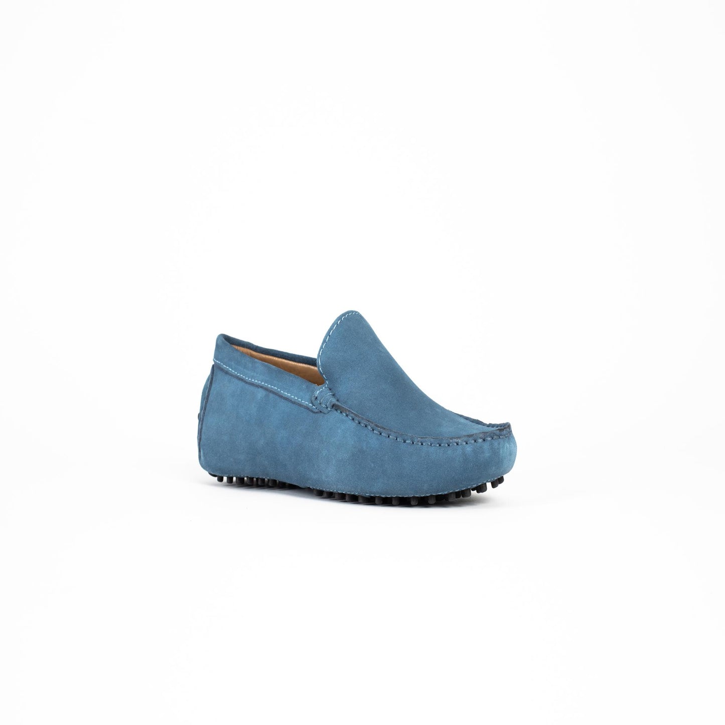 LENNY mocassins classiques gris bleu