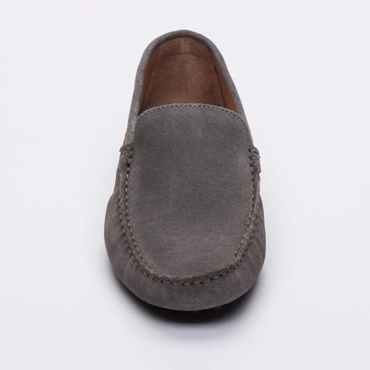 LENNY mocassins classiques gris foncé