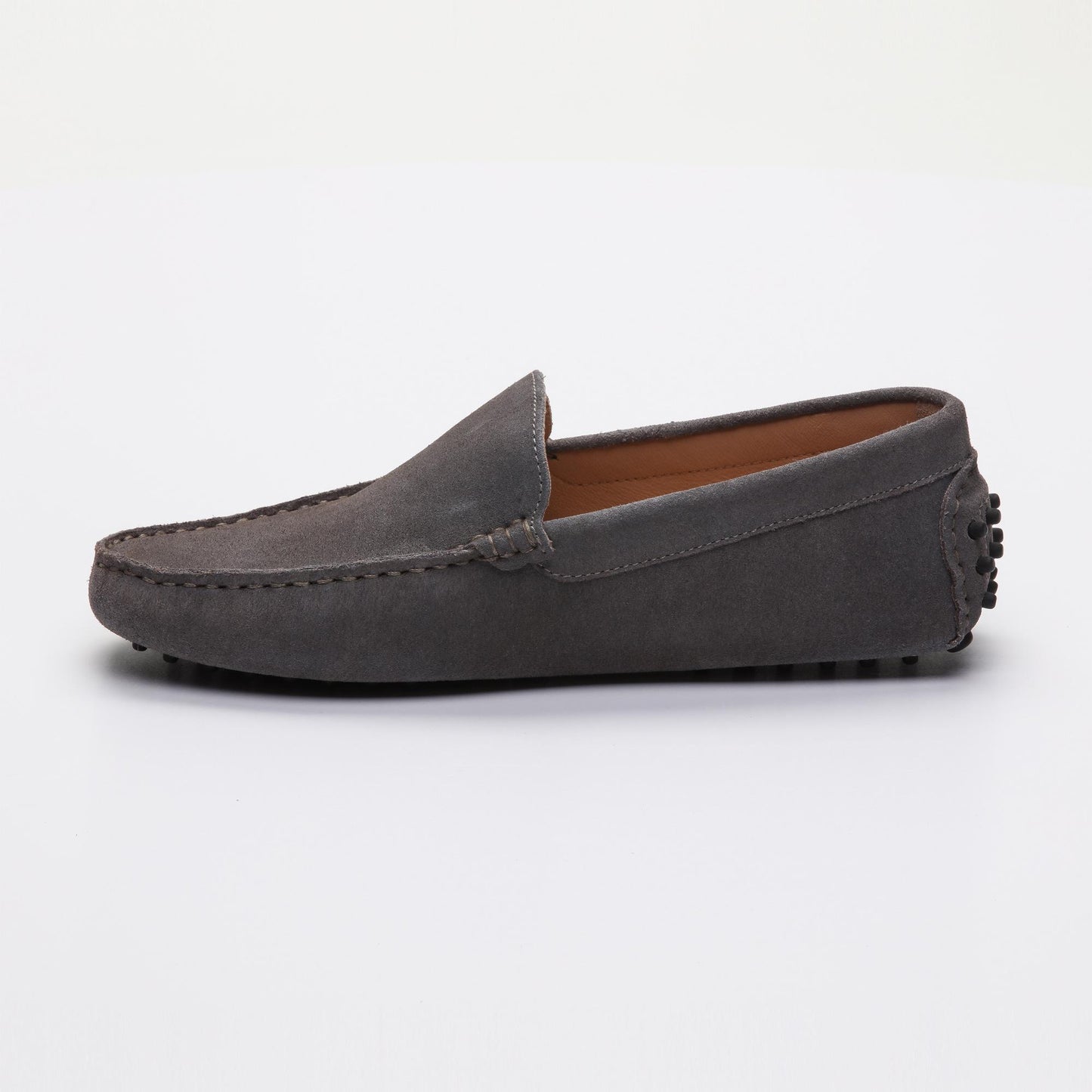 LENNY mocassins classiques gris foncé