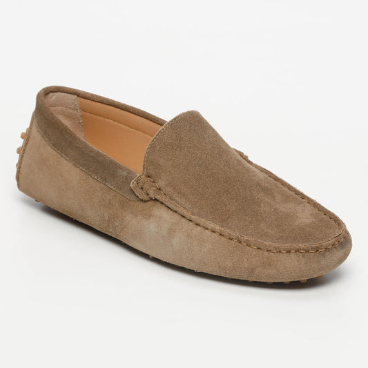 LENNY mocassins classiques kaki brun
