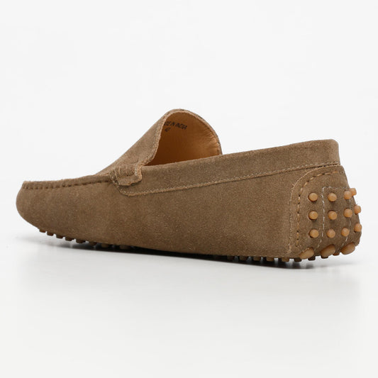 LENNY mocassins classiques kaki brun