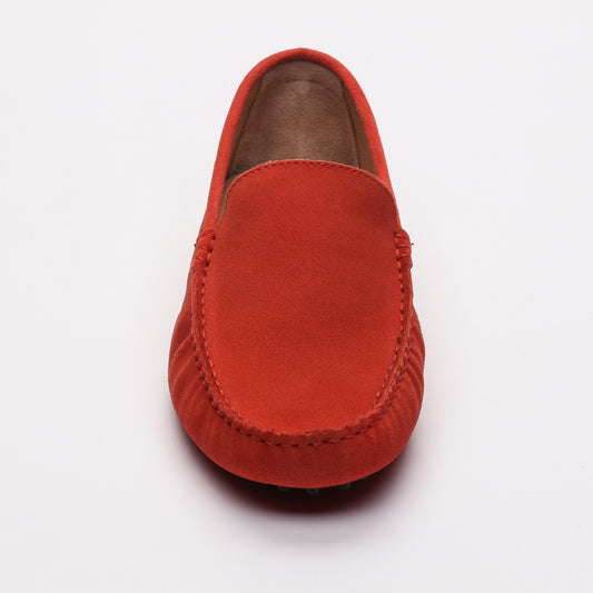 LENNY mocassins classiques rouge