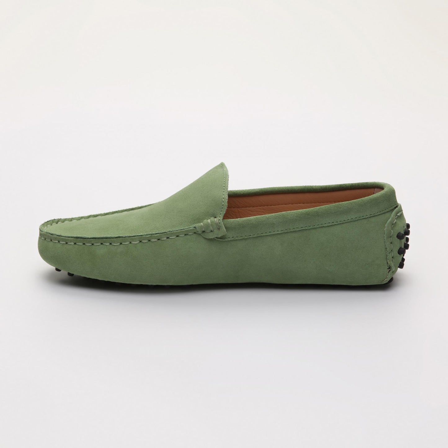 LENNY mocassins classiques vert clair