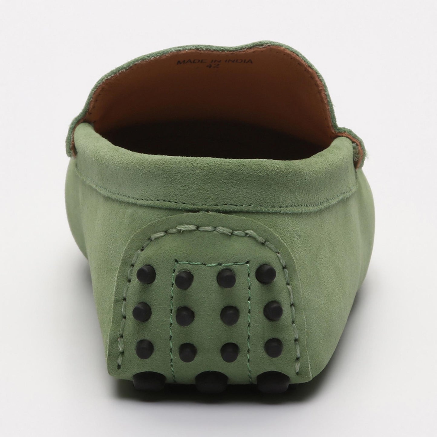 LENNY mocassins classiques vert clair
