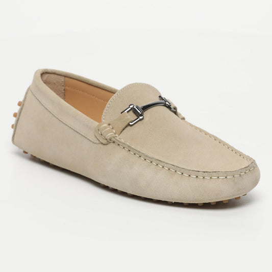 LUKE mocassins fantaisies beige clair