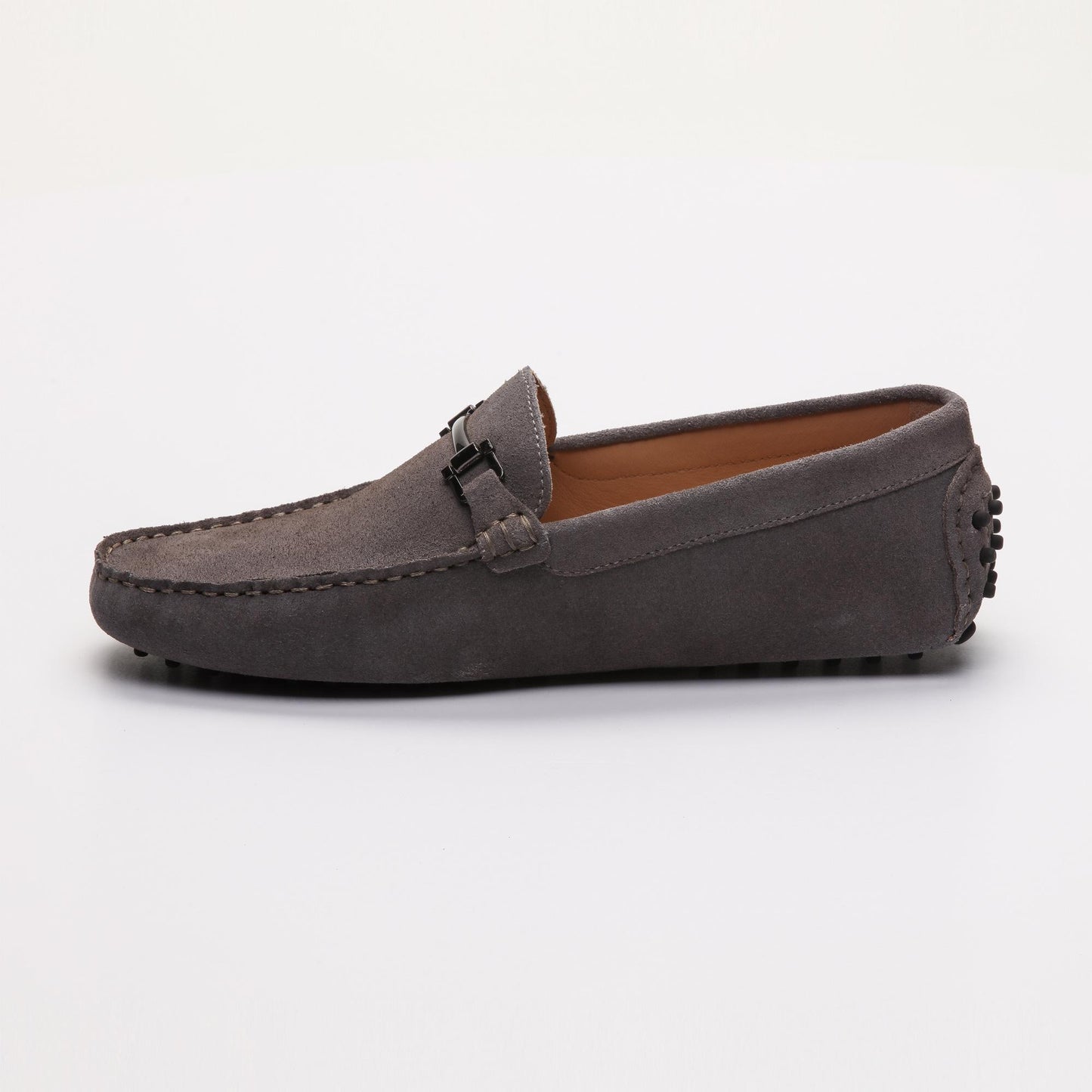 LUKE mocassins fantaisies gris foncé